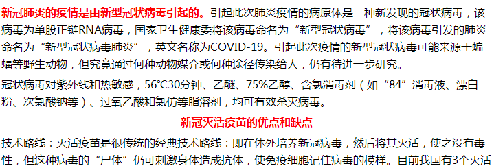 新冠肺炎病毒滅活途徑有哪些？新冠滅活疫苗的優(yōu)缺點(diǎn)是？